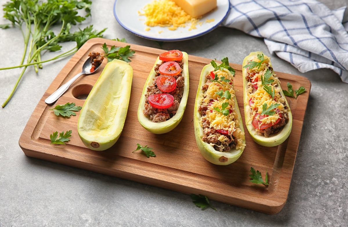 Zucchini Boats Recipe | Monte Bene