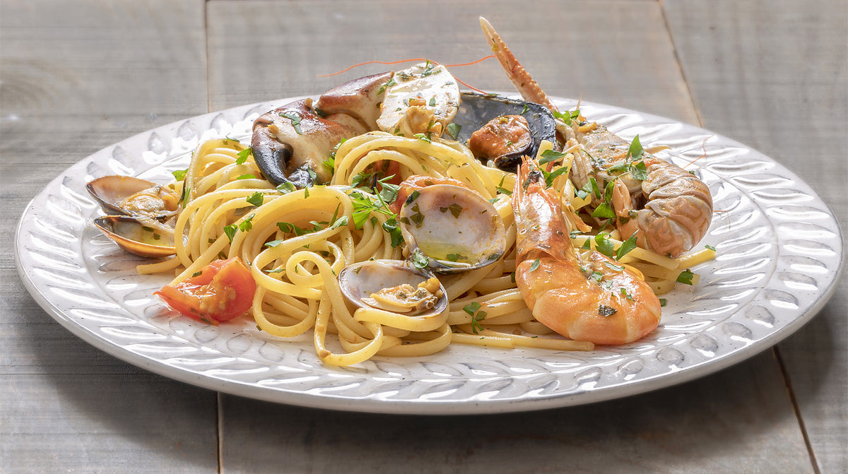 Linguine Scoglio Recipe | Monte Bene