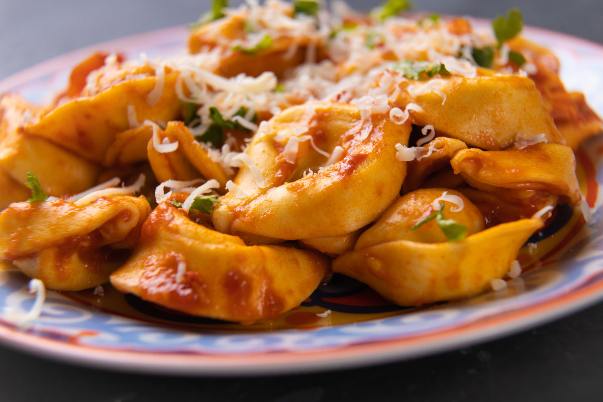 Chicken Stuffed Tortellini alla Vodka